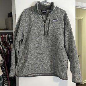 Patagonia Grey Quarter Zip Jacket